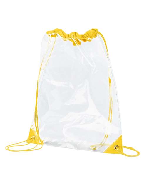 BAGedge PVC Clear Drawstring Bag