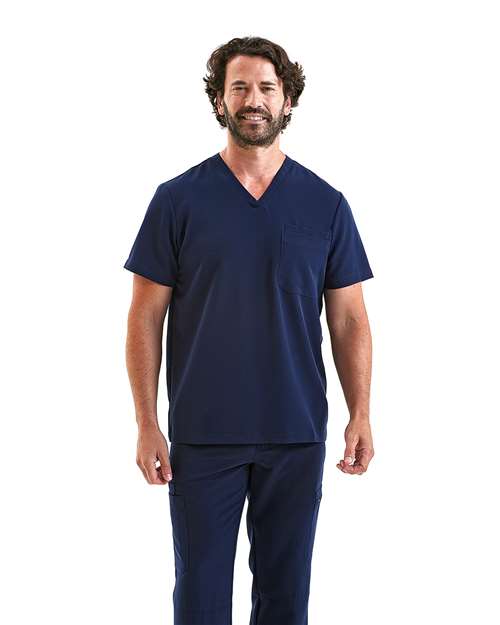 Onna Men's Limitless V-Neck Stretch Scrub Top