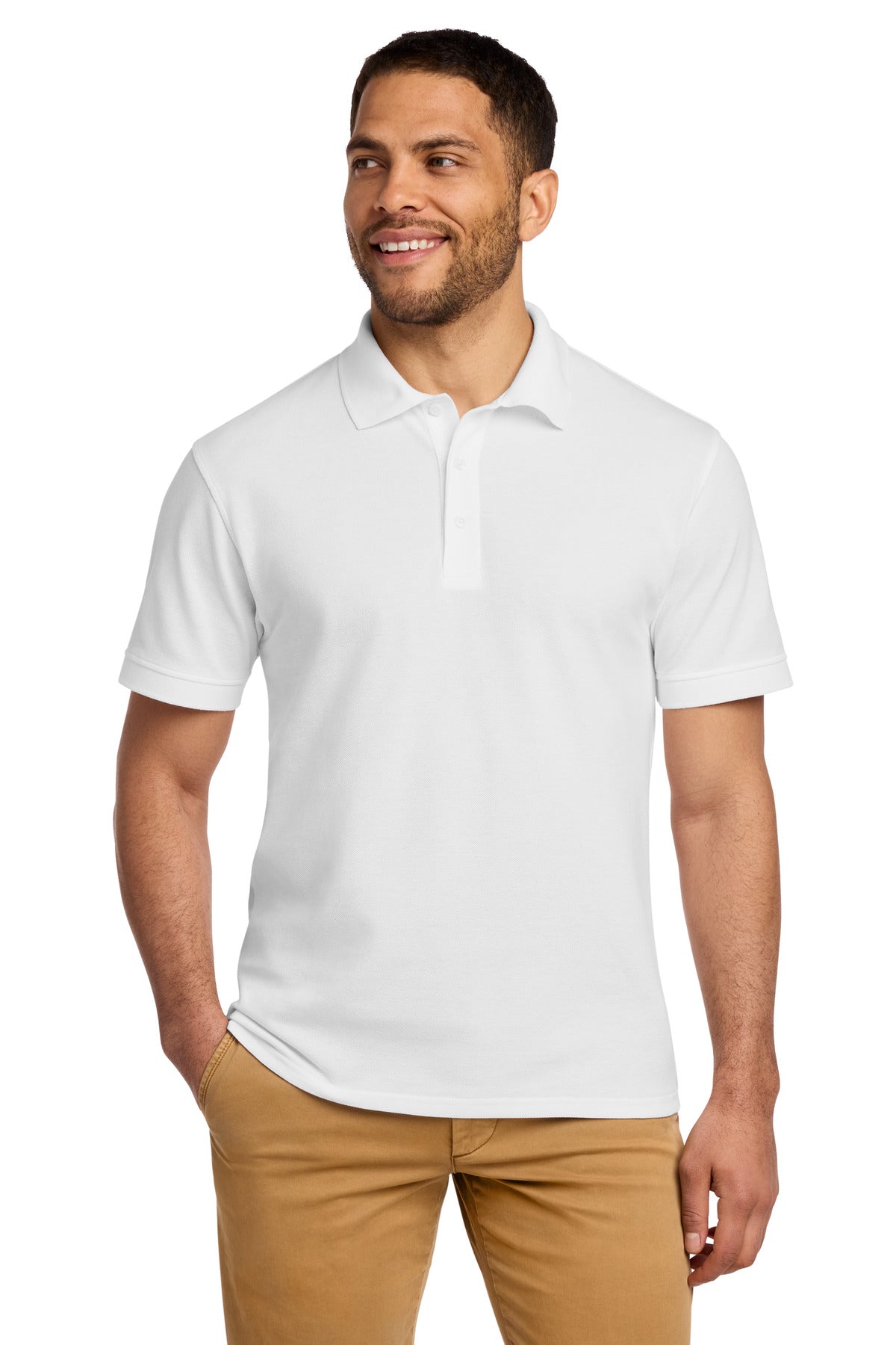 Port & Co ™ Combed Ring Spun Pique Polo. KP1500
