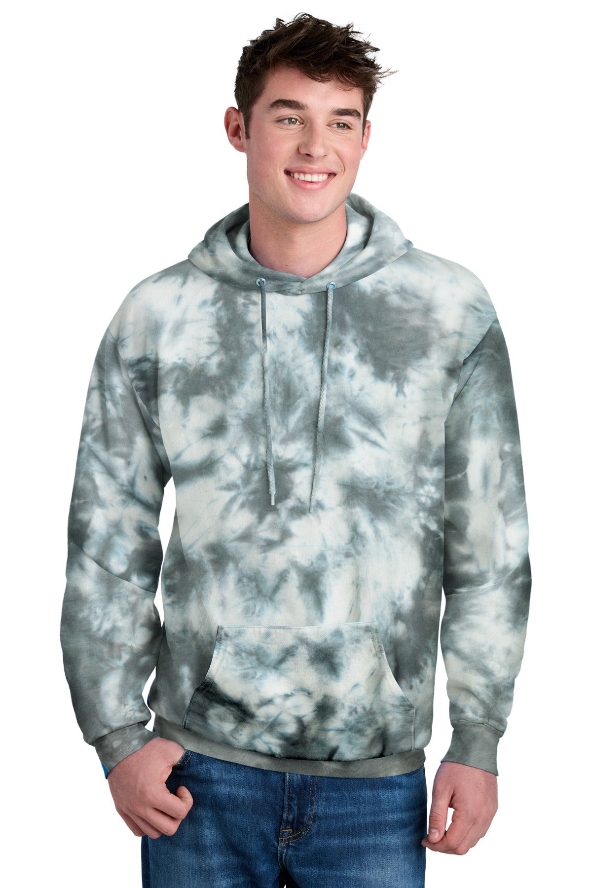 Port & Co ™ Crystal Tie-Dye Pullover Hoodie PC144