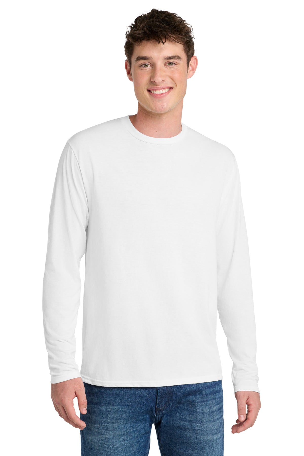 Port & Co ™ Long Sleeve Performance Blend Tee. PC381LS