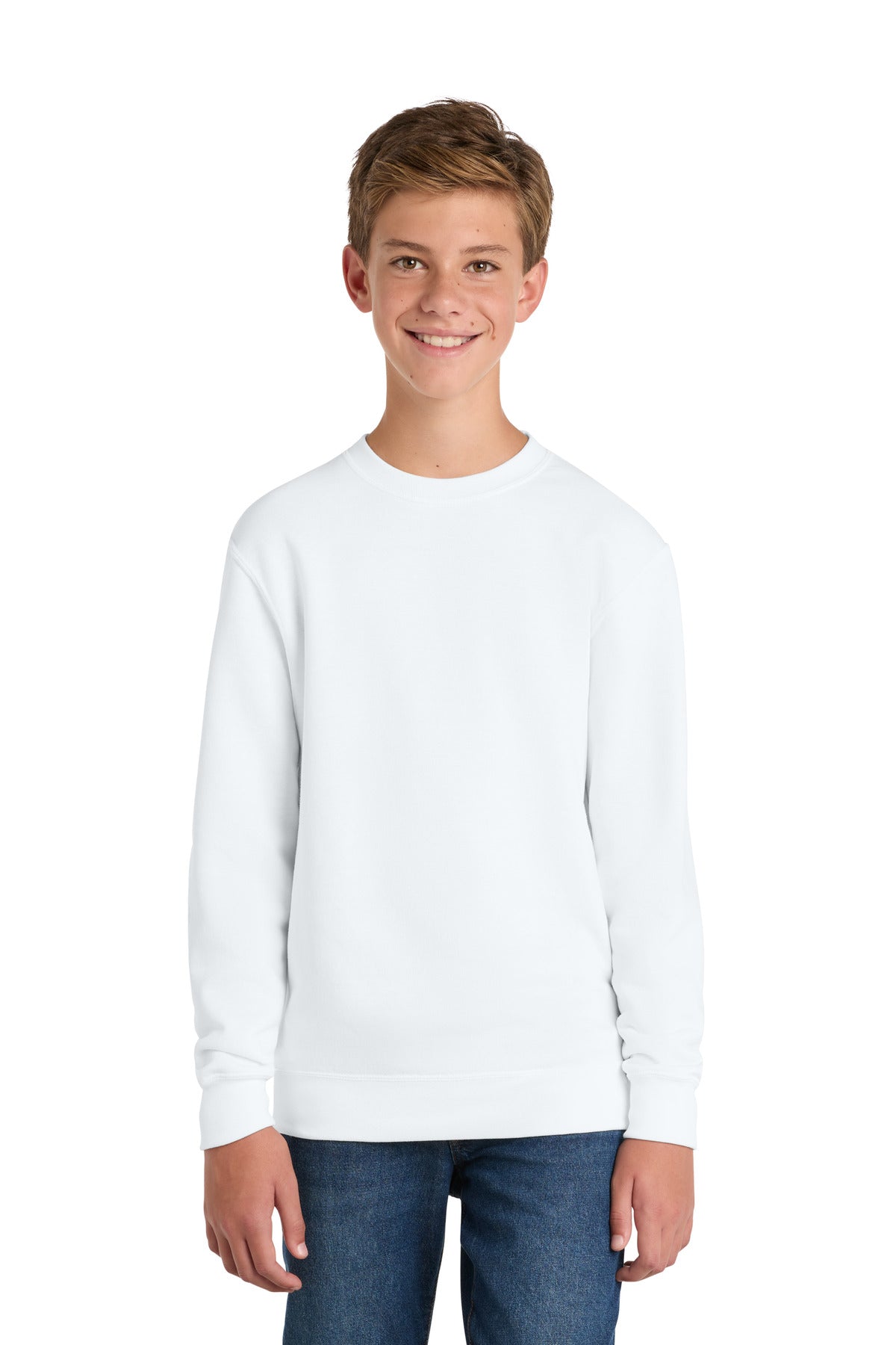Port & Co ™ Youth Core Fleece Crewneck Sweatshirt PC78Y
