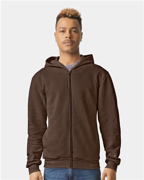 American Apparel Unisex ReFlex Fleece Full-Zip Hoodie Sweatshirt