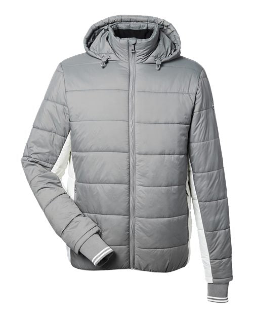 Nautica Men's Nautical Mile Hooded Puffer Jacket