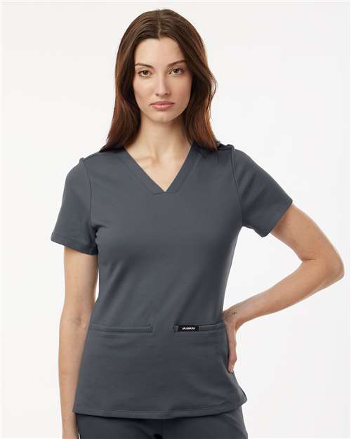 Jaanuu Cesi UltraSOFT­™ Scrub V-Neck Top