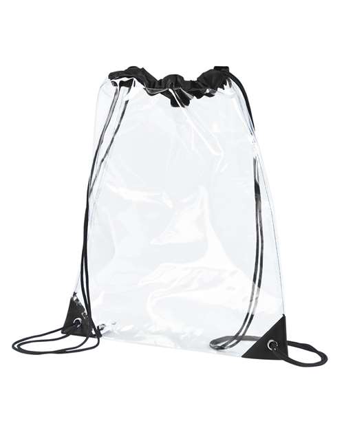 BAGedge PVC Clear Drawstring Bag
