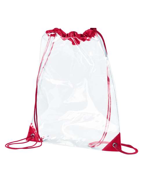 BAGedge PVC Clear Drawstring Bag