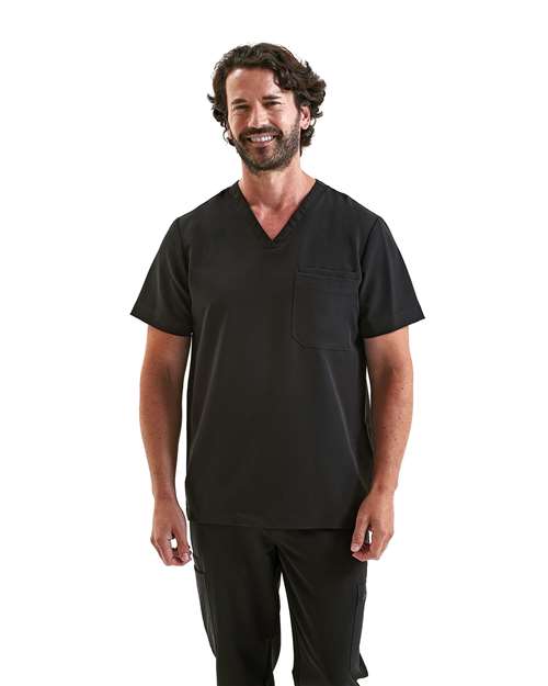 Onna Men's Limitless V-Neck Stretch Scrub Top