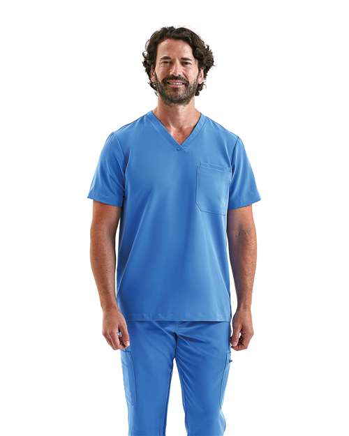 Onna Men's Limitless V-Neck Stretch Scrub Top