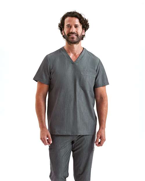 Onna Men's Limitless V-Neck Stretch Scrub Top