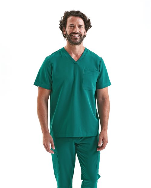 Onna Men's Limitless V-Neck Stretch Scrub Top
