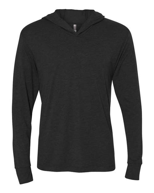 Next Level Triblend Hooded Long Sleeve Pullover T-Shirt