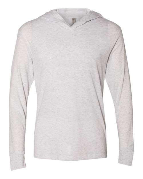 Next Level Triblend Hooded Long Sleeve Pullover T-Shirt