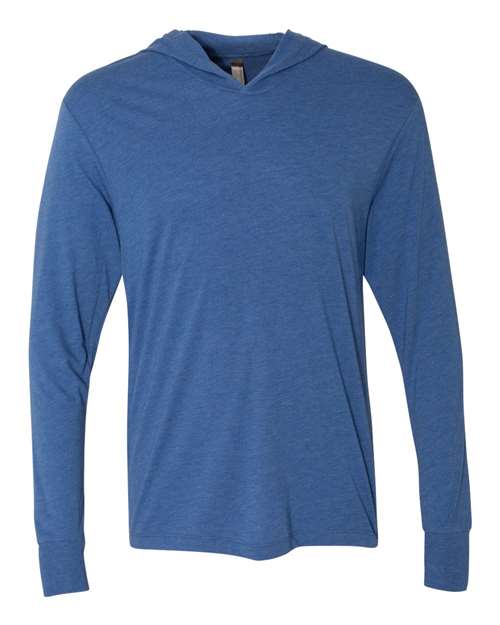 Next Level Triblend Hooded Long Sleeve Pullover T-Shirt
