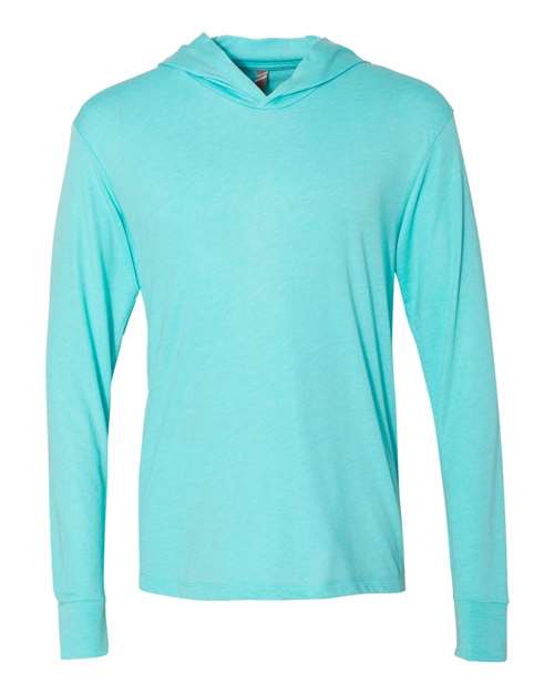 Next Level Triblend Hooded Long Sleeve Pullover T-Shirt