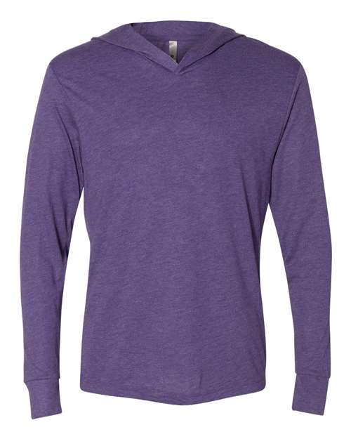 Next Level Triblend Hooded Long Sleeve Pullover T-Shirt