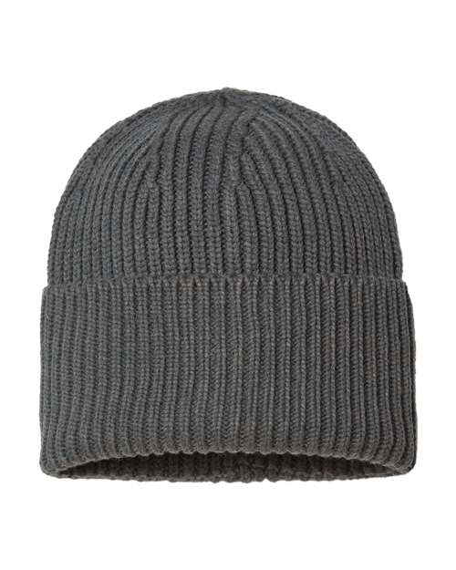 Atlantis Headwear Chunky Rib Cuffed Beanie
