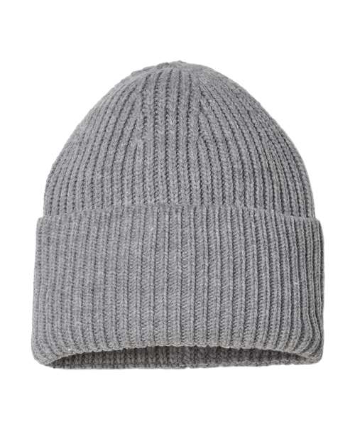 Atlantis Headwear Chunky Rib Cuffed Beanie