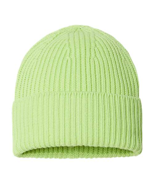 Atlantis Headwear Chunky Rib Cuffed Beanie