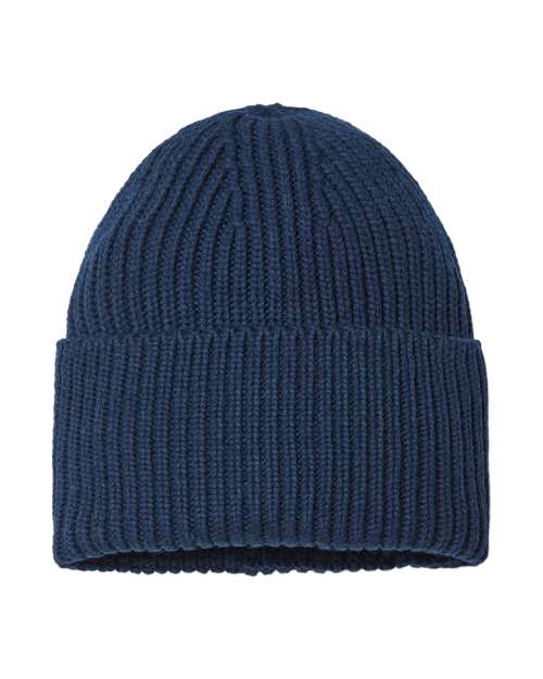 Atlantis Headwear Chunky Rib Cuffed Beanie