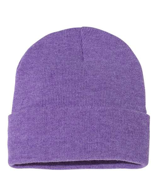 Sportsman 12" Solid Cuffed Beanie