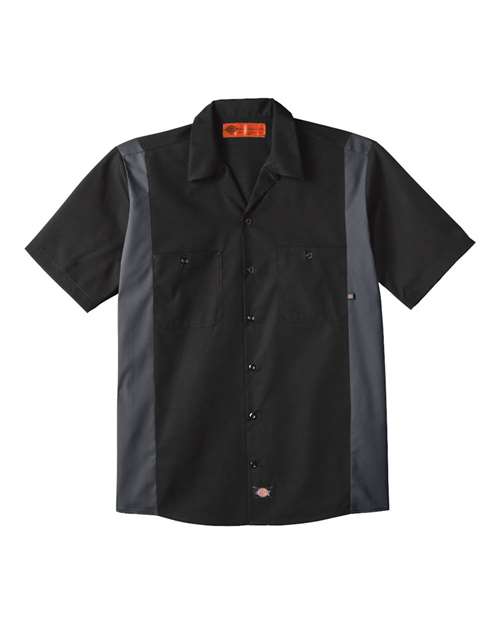 Dickies Men's Industrial Colorblocked Short Sleeve Shirt