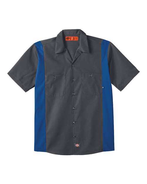 Dickies Men's Industrial Colorblocked Short Sleeve Shirt