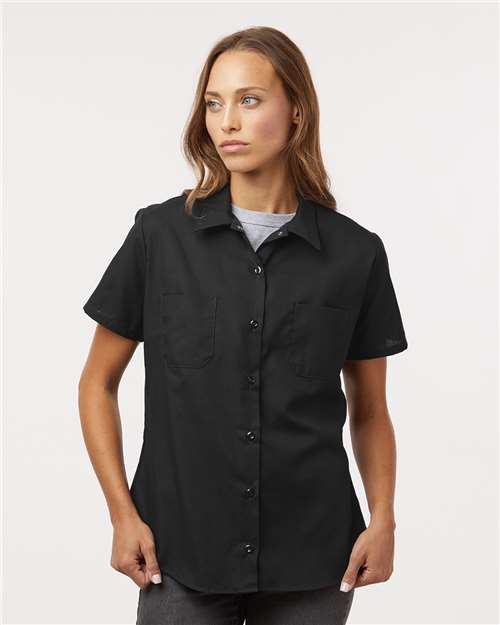 Dickies Women's Industrial Short Sleeve Work Shirt