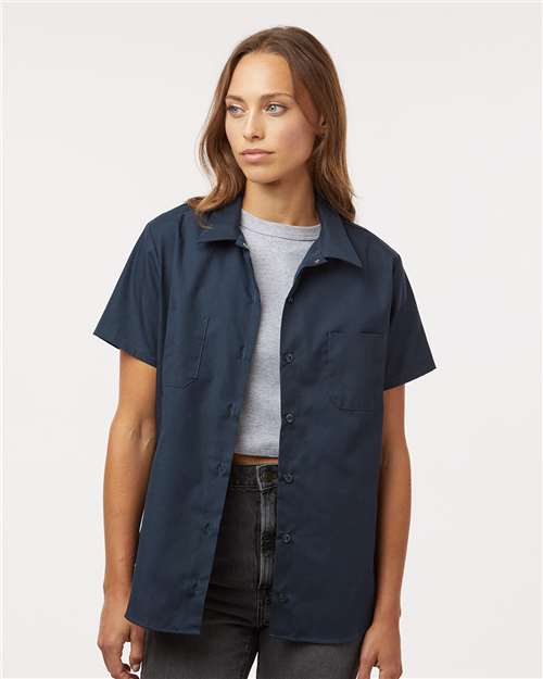 Dickies Women's Industrial Short Sleeve Work Shirt