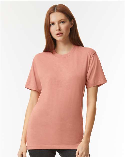 American Apparel Unisex Triblend Track Tee