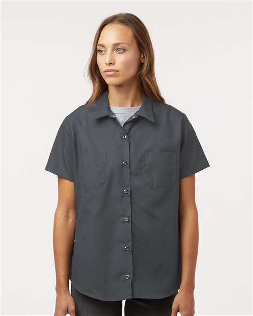 Dickies Women's Industrial Short Sleeve Work Shirt