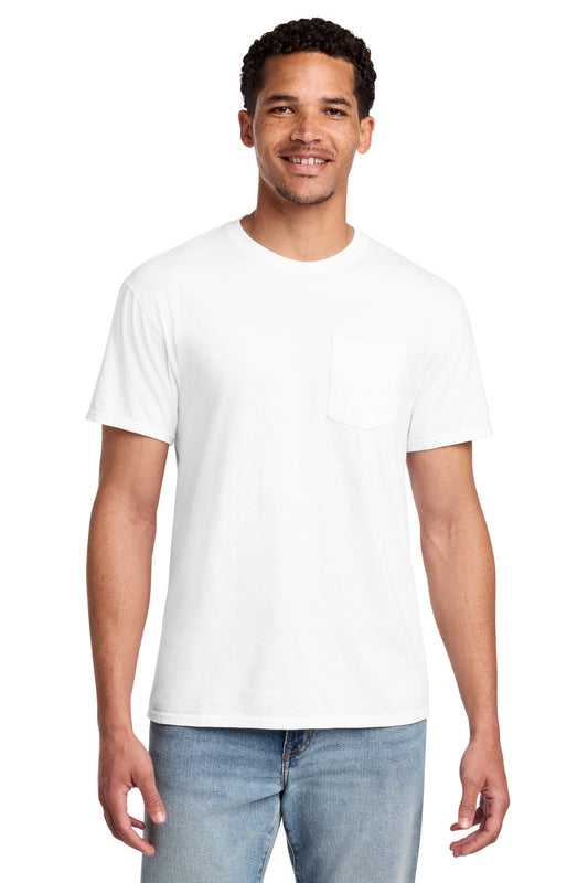 Port & Co ™  Beach Wash ®  Garment-Dyed Pocket Tee.  PC099P